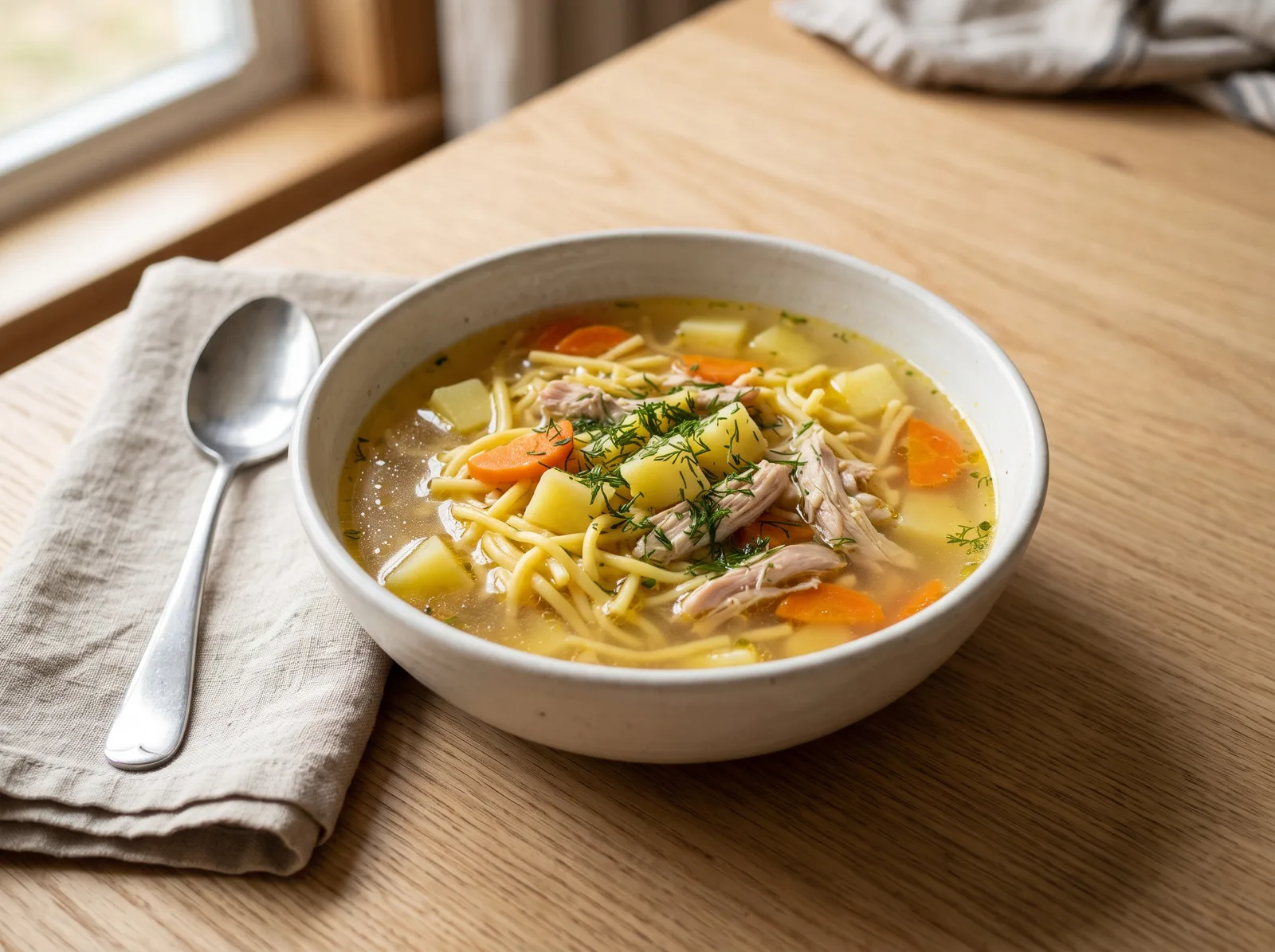 Jak nie rozgotować makaronu w rosole? Wrzuć go na ostatnie 5–7 minut